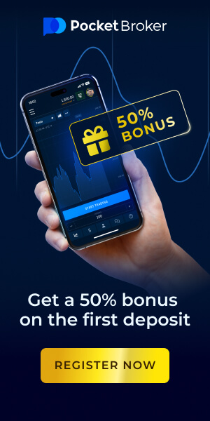 Pocket Option 50% bonus